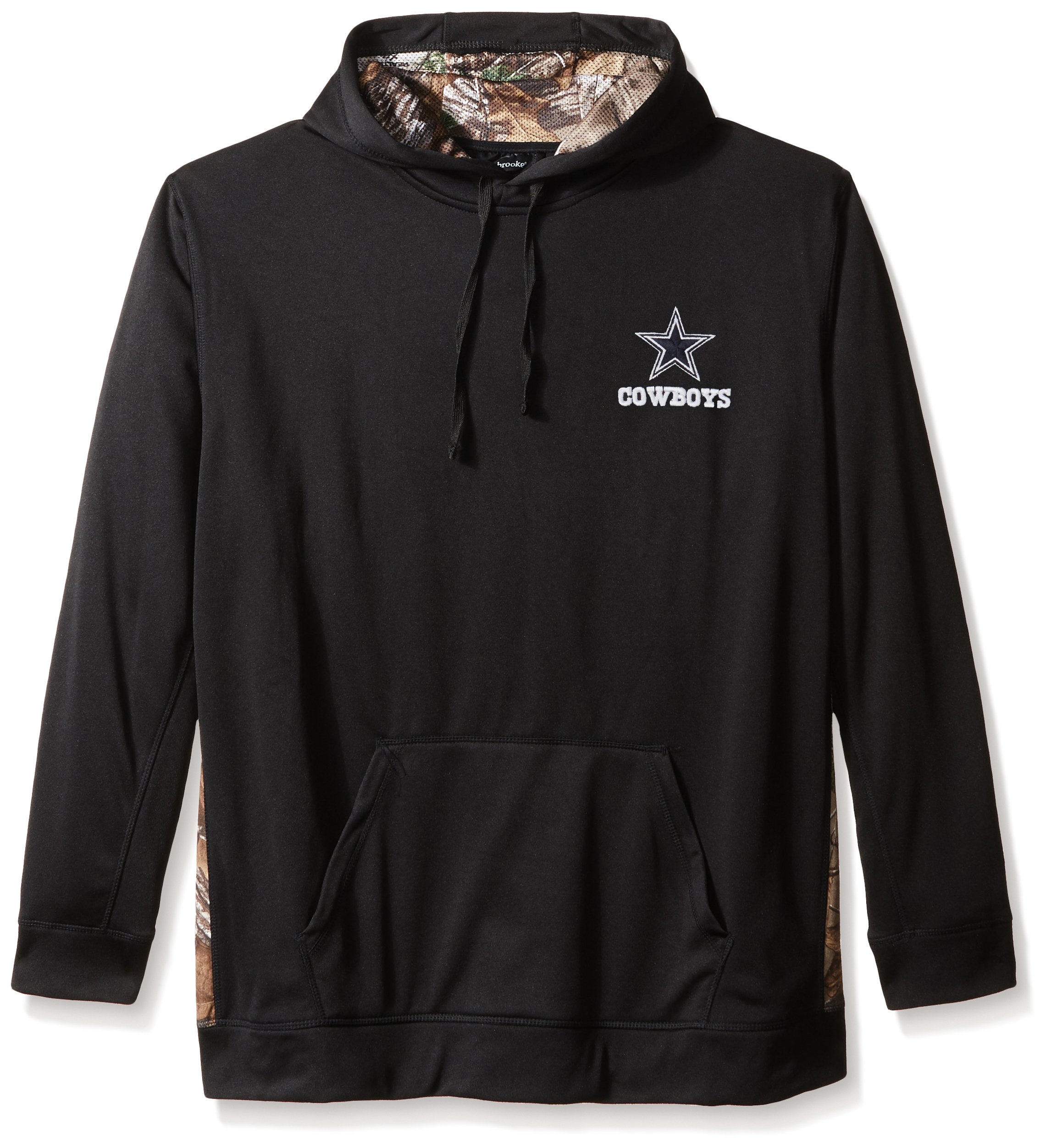 dunbrookeMen's Black/Realtree Camo Green Bay Packers Logo Ranger Pullover Hoodie