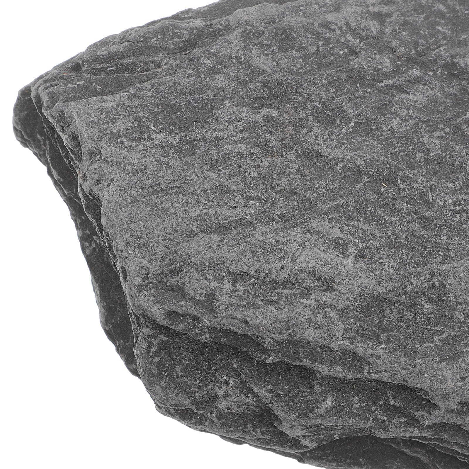 Piedras Naturales para Mantener Ph Neutro para Acuario en Forma de Losa, Roca Estable Decoración Adecuado para Tanque de Peces en Oficina