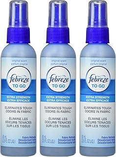 Febreze Fabric Refresher 2.8 oz Travel to-Go Size Febreze Fabric Spray, 3-Pack