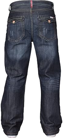 APT Men's Blue Bootcut Flared Work Casual Jeans Size 30-34
