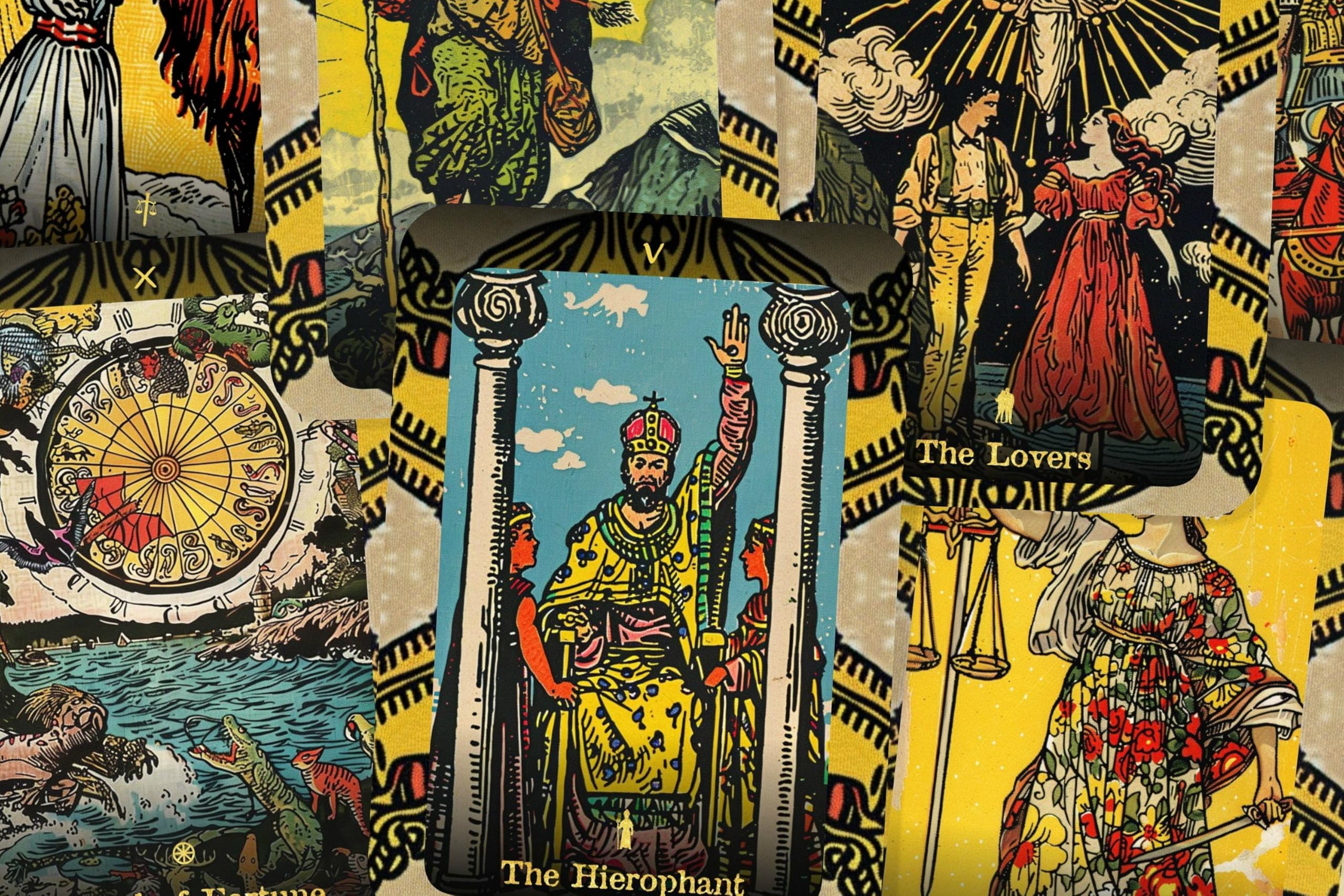 The Golden Dawn Tarot - 78 Cards - Tarot - Tarot Deck - Fortune