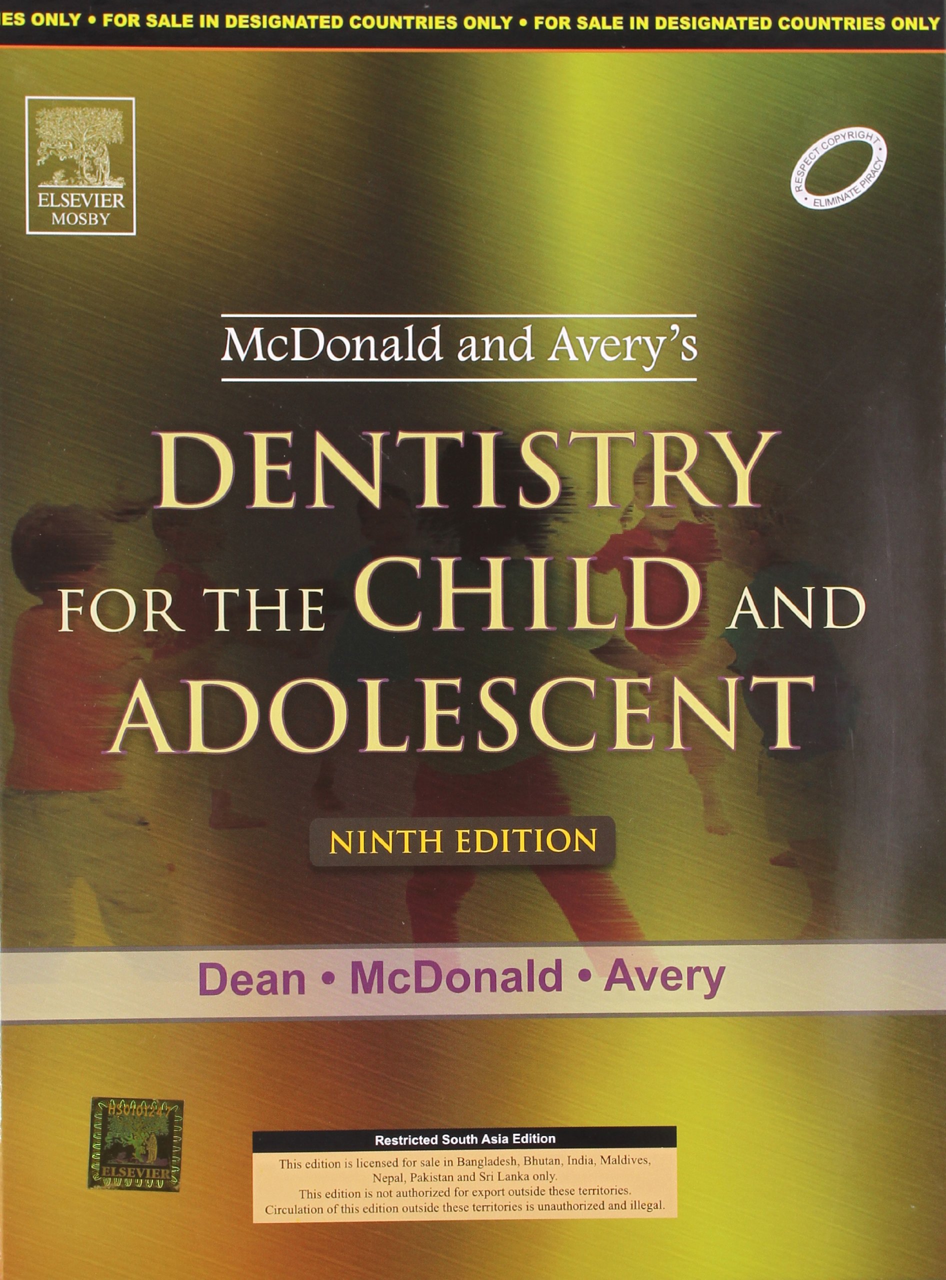 McDonald and Avery Dentistry for the Child and Adolescent