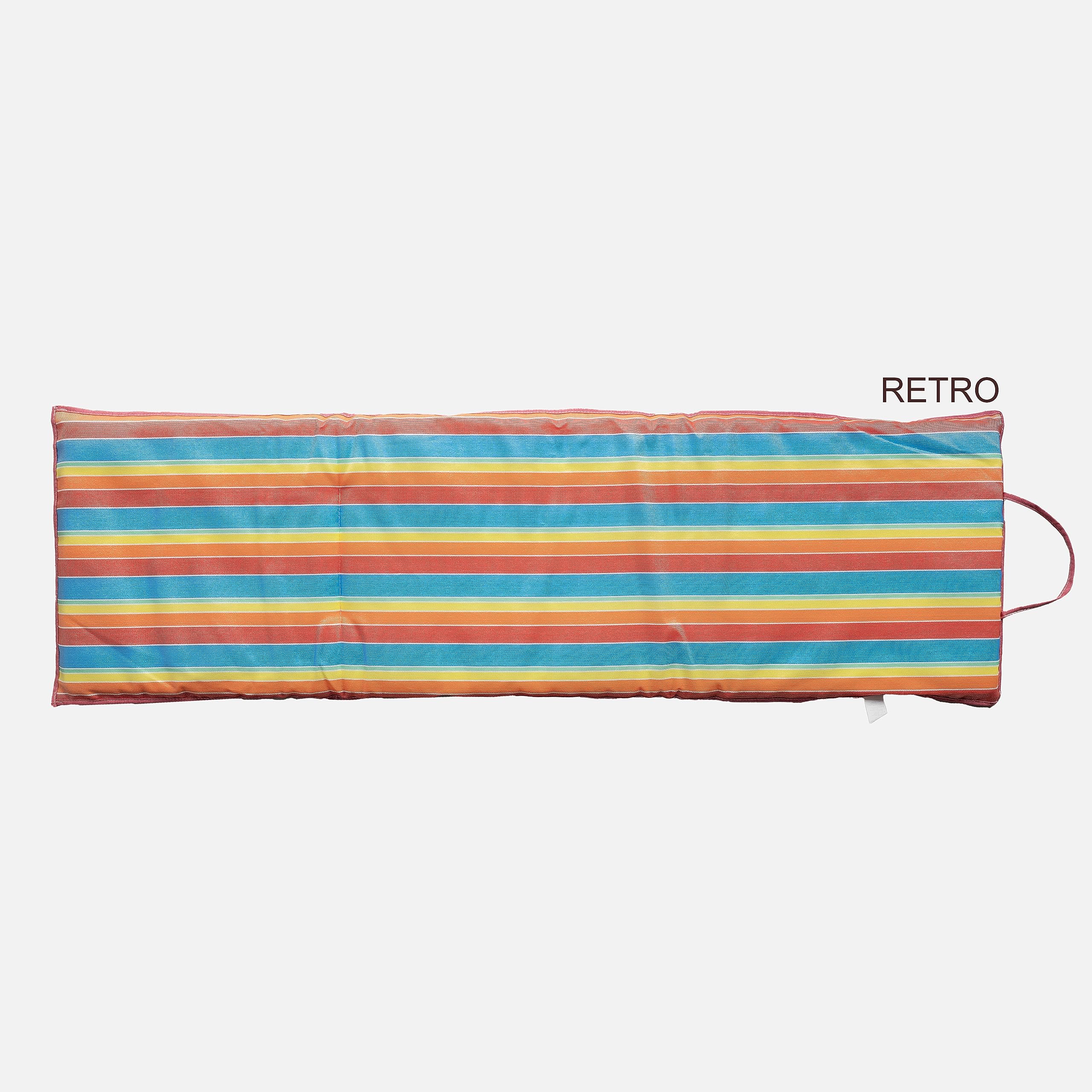 TECNOCUCI Materassino Prendisole Pieghevole - Facilmente Trasportabile - Diverse Colorazioni Disponibili
