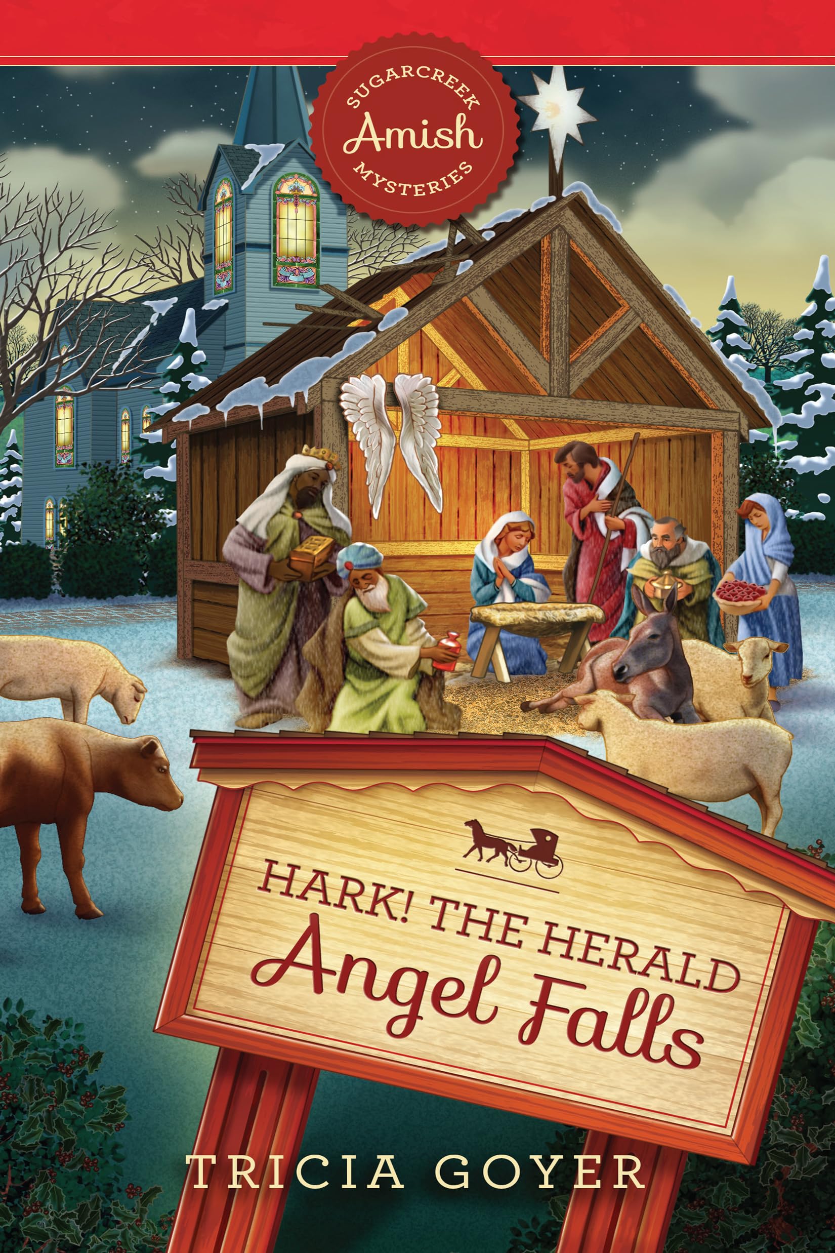 Buy Hark! the Herald Angel Falls: 32 (Sugarcreek Amish Mysteries) — BookShops.in