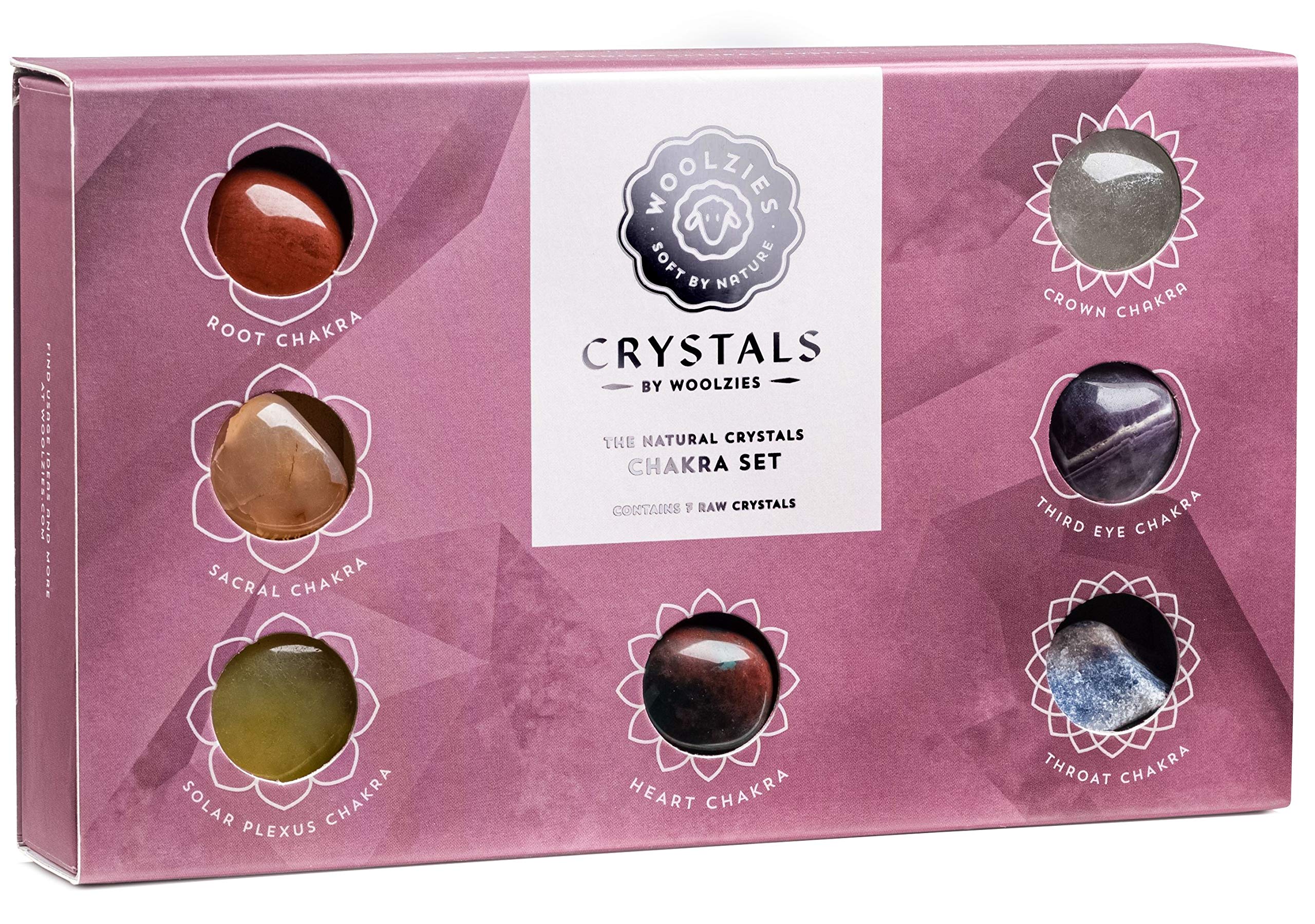 Amazon.com: Chakra Crystals by Woolzies | The Natural Healing
