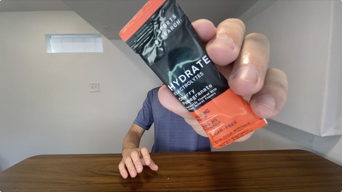 Taste Test Sports Research Cherry Pomegranate  Electrolytes