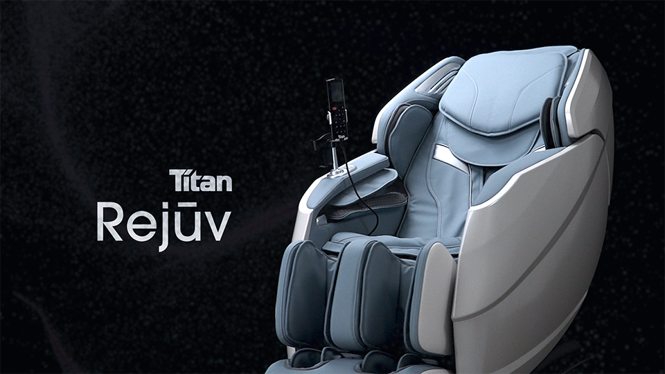 Amazon.com: Titan Rejūv 4D l Blue l Full Body Massage Chair