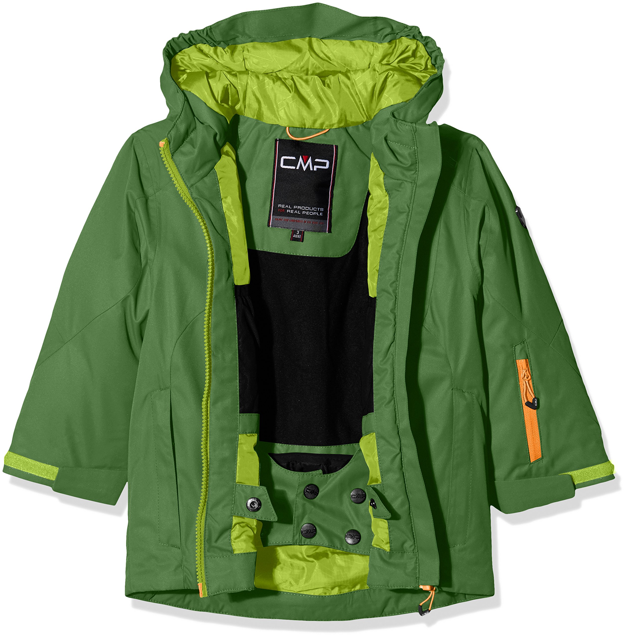 CMP 3W06874, Giacca Bambino, Verde (Edera E810), 128
