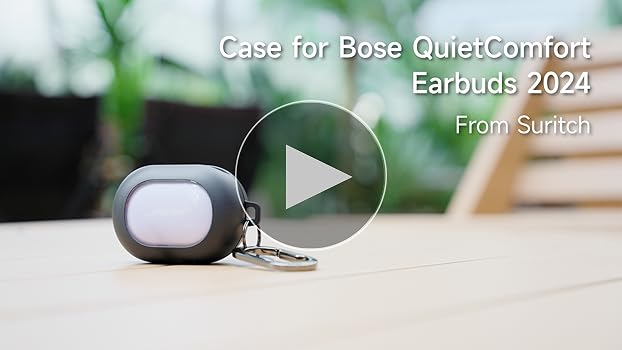 Amazon | SURITCH ケース 対応 Bose New QuietComfort Earbuds