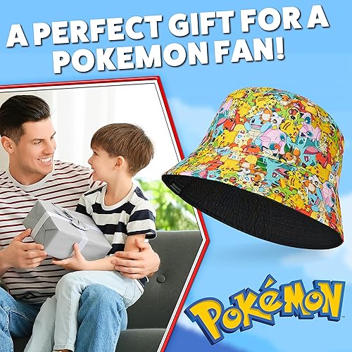Miniatura 4 de Pokemon Gorra de béisbol para niños y niñas, unisex, Pikachu, correa ajustable, accesorios de verano