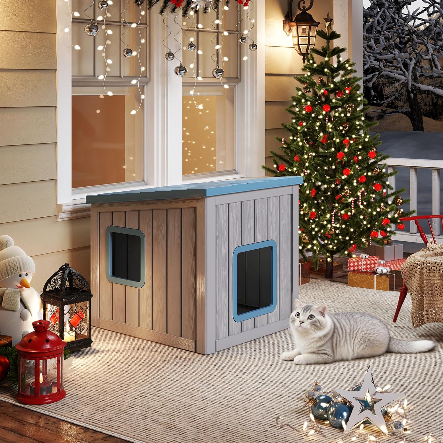 Keep Your Feline Friends Cozy: KAMABOKO Weatherproof Cat Shelter Review