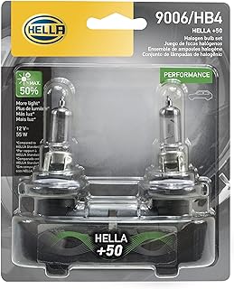 9006P50TB Twin Blister +50 Performance Bulb, 12V, 55W, 2 Pack