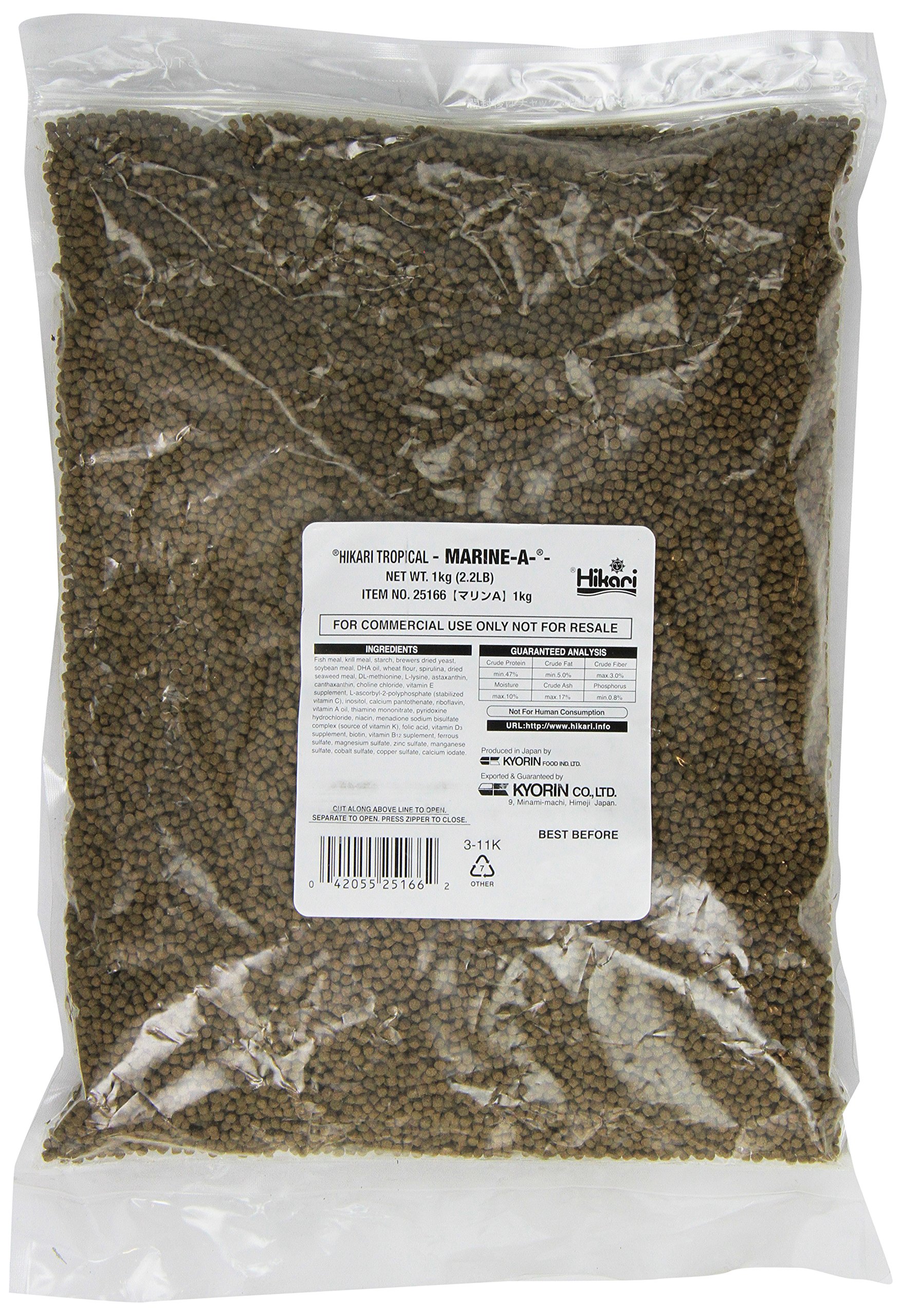 Hikari Usa Inc AHK25166 Marine A pellets 2.2-Pound