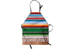 Multicolor Mexican Aprons for Women