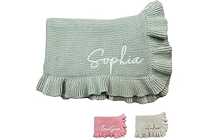 Custom Embroidered Baby Blanket