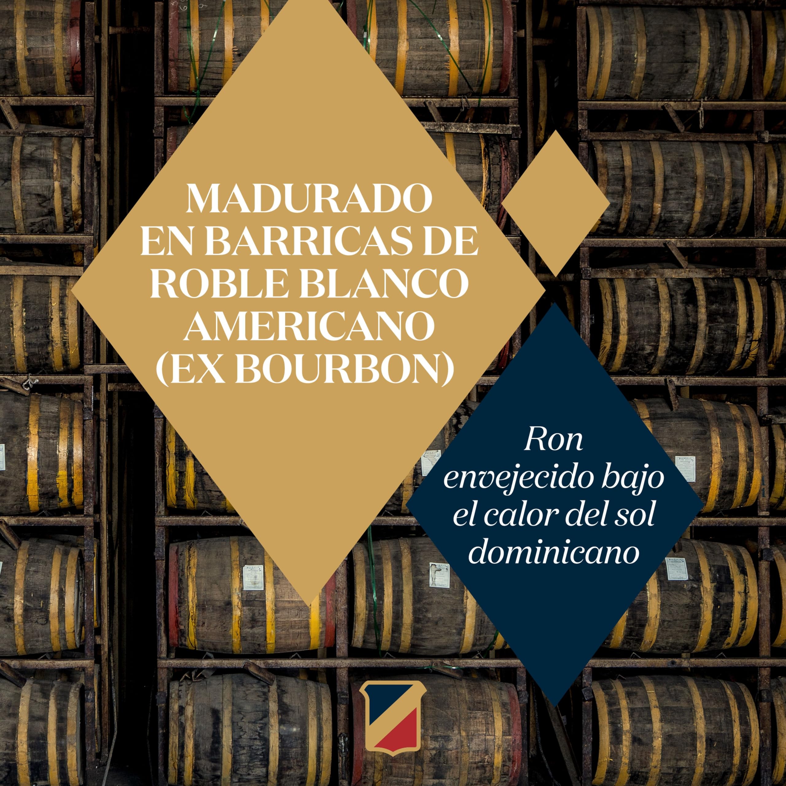 Brugal Añejo Ron Dominicano Superior Envejecido en Barrica de Roble 1L