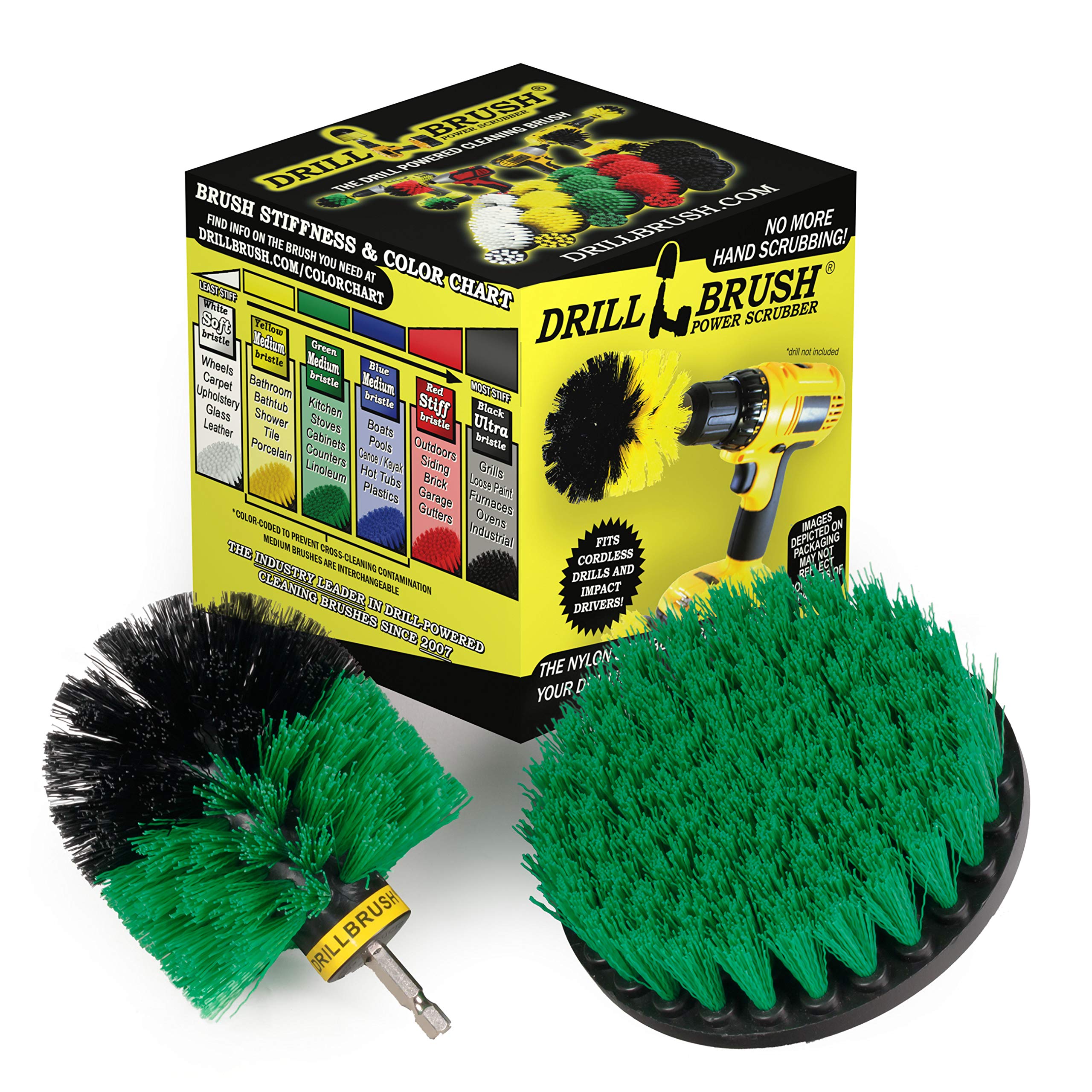 Cast Iron Skillet Brush - Cooktop Cleaning Brush - Air Fryer Cleaning Brush
