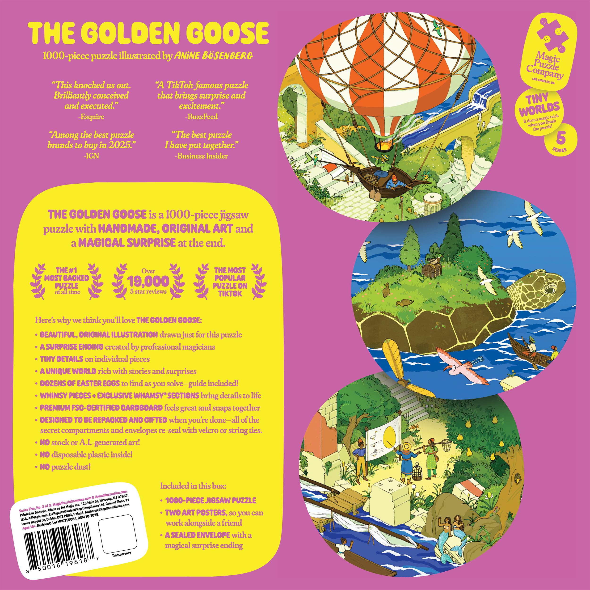 Amazon | The Golden Goose • マジックパズルカンパニーの1000ピース