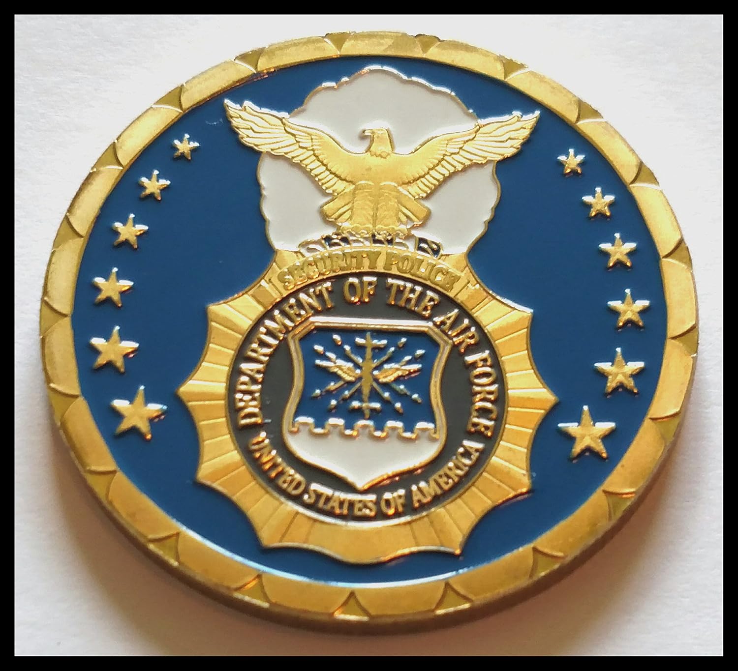 lovesports2013 United States AIR Force (USAF) Security Police GP Coin 1059#