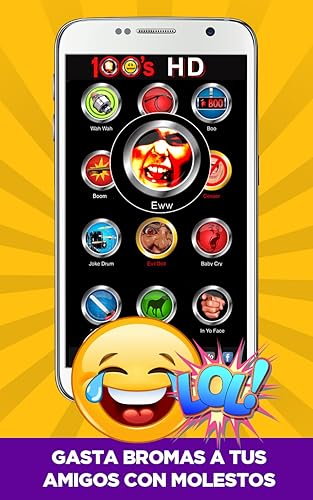 100's of Buttons and Prank Sound Effects