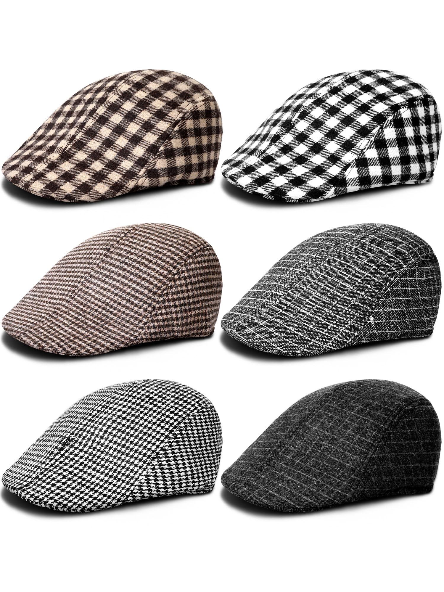 Newcotte Newsboy Cap for Men Paper Boy Hat