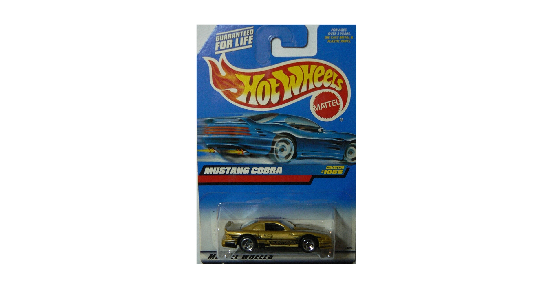 Amazon.com: Hot Wheels Mustang Cobra 1066 1998 : Toys & Games