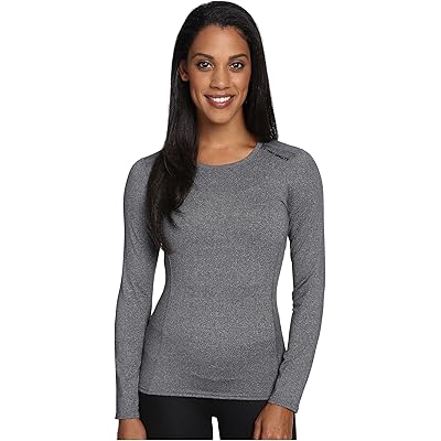 Hot Chillys Micro-Elite Chamois Crew Neck granite