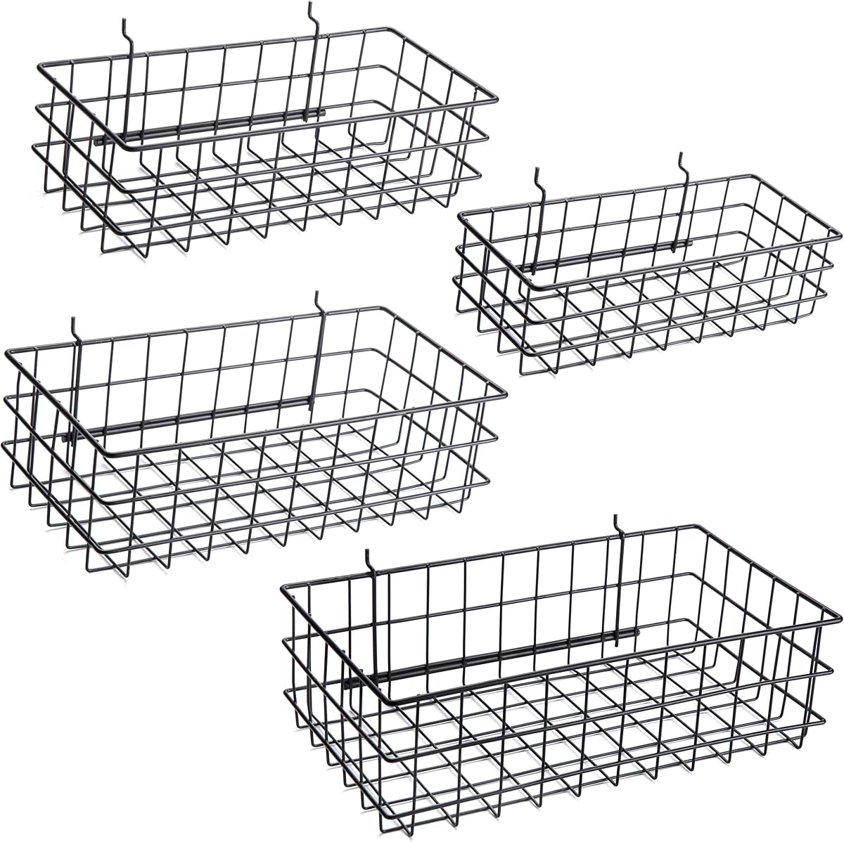 Square Style Wire Shelf Baskets