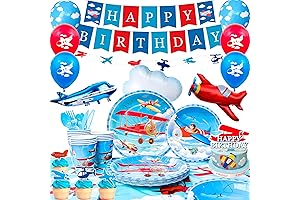 Airplane Birthday Party Decorations 167 pcs