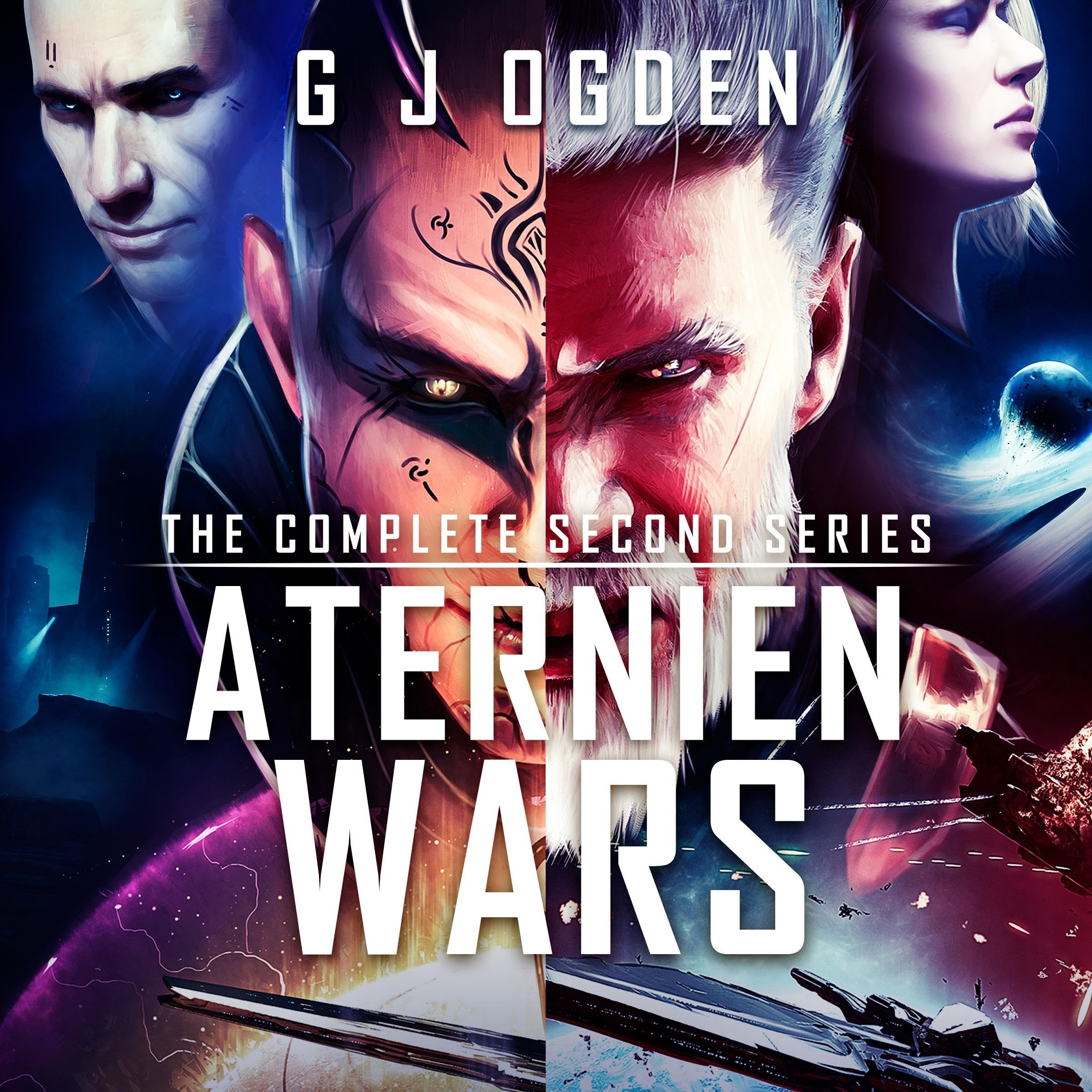 Cover art for The Aternien Wars: The Complete Second Series