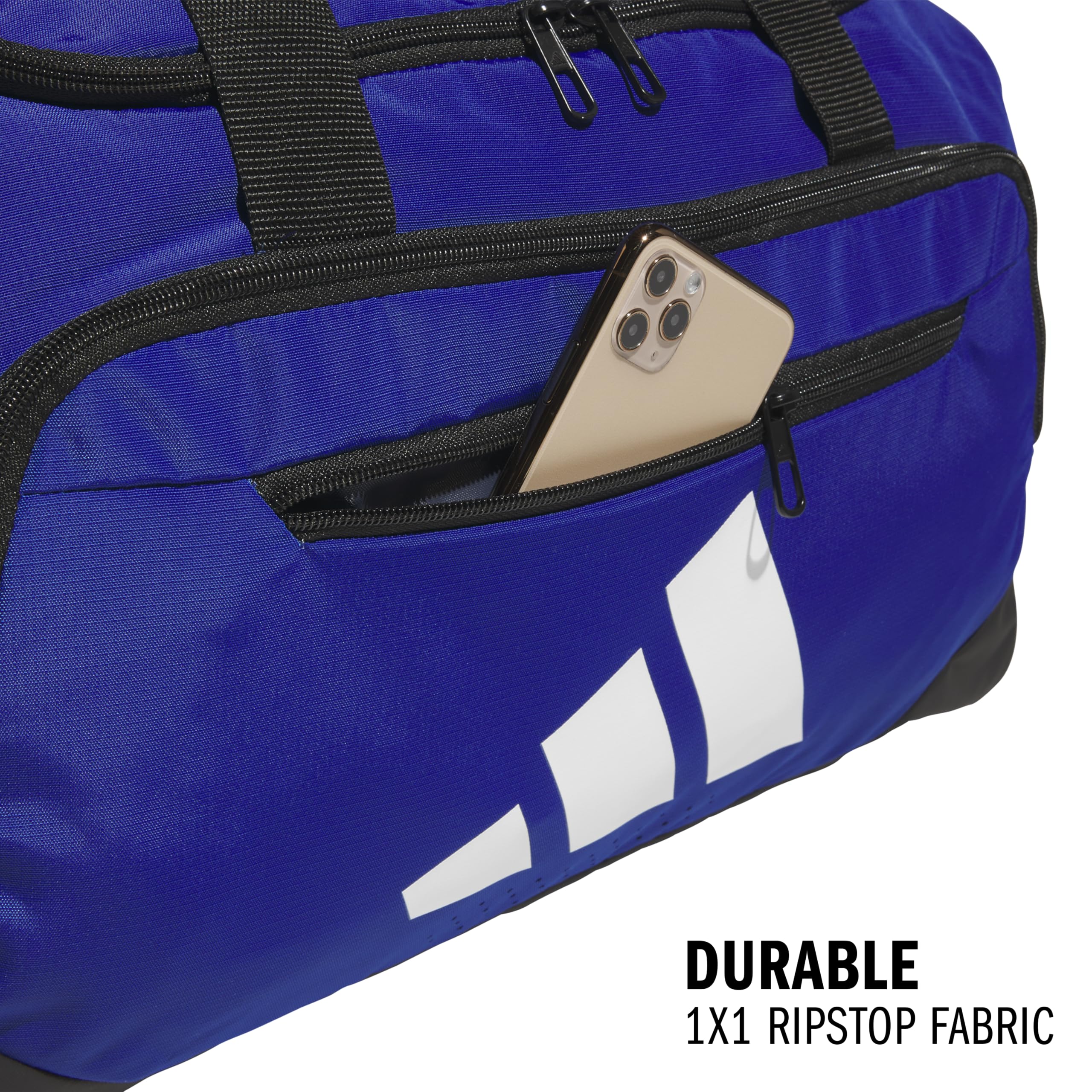 Adidas Defender 5.0 - Bolsa de Deporte Duradera para Hombre y Mujer, Azul Real, Talla S (42 L), Defender 5.0 - Bolsa de Deporte Duradera para Hombre y Mujer, Azul Rey, pequeño (42L), Defender 5.0