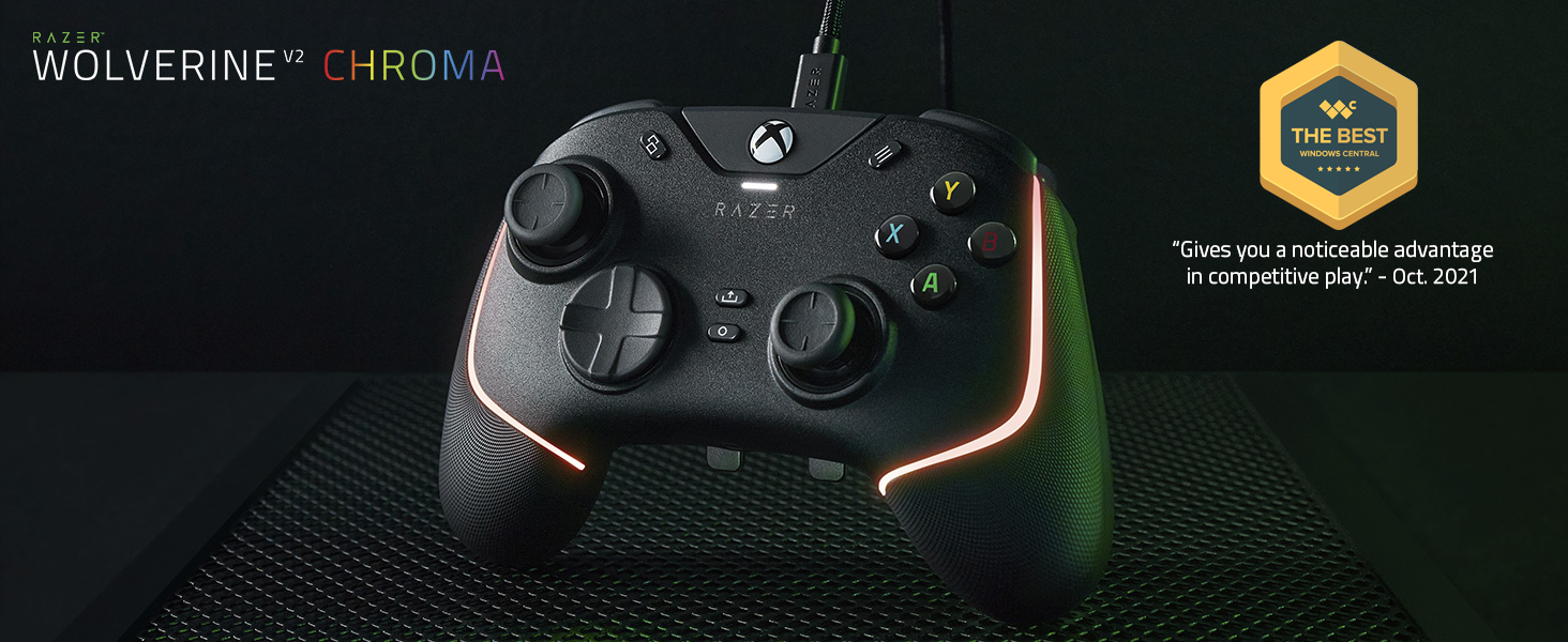 Razer Wolverine V2 Chroma Wired Gaming Pro Controller
