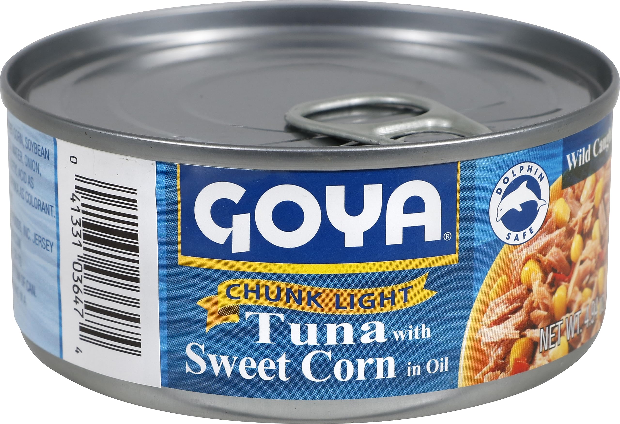 Goya Foods Chunk Light Tuna with Sweet Corn In Oil, 4.94 Ounce (Pack of 24)