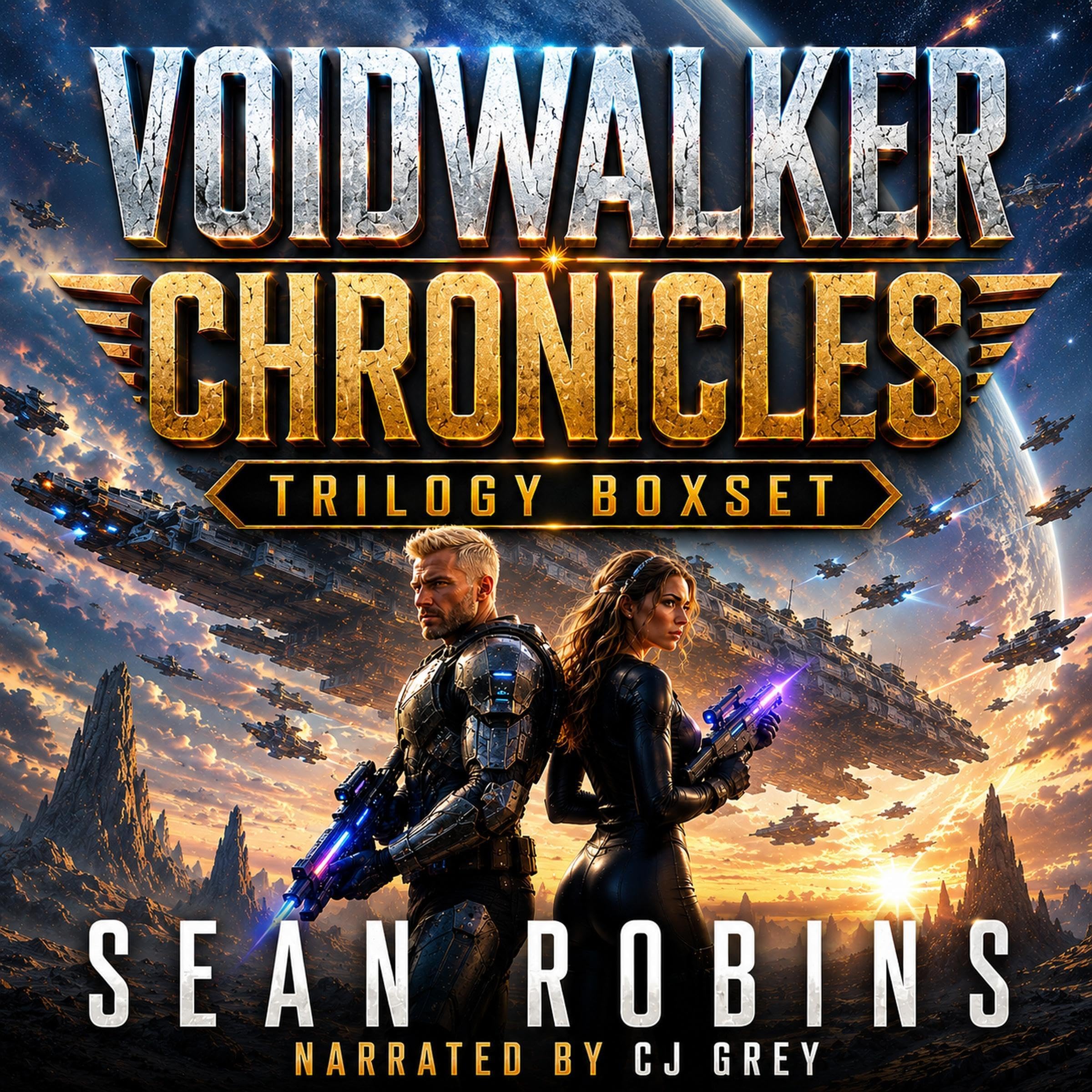 Cover art for Voidwalker Chronicles Trilogy Boxset