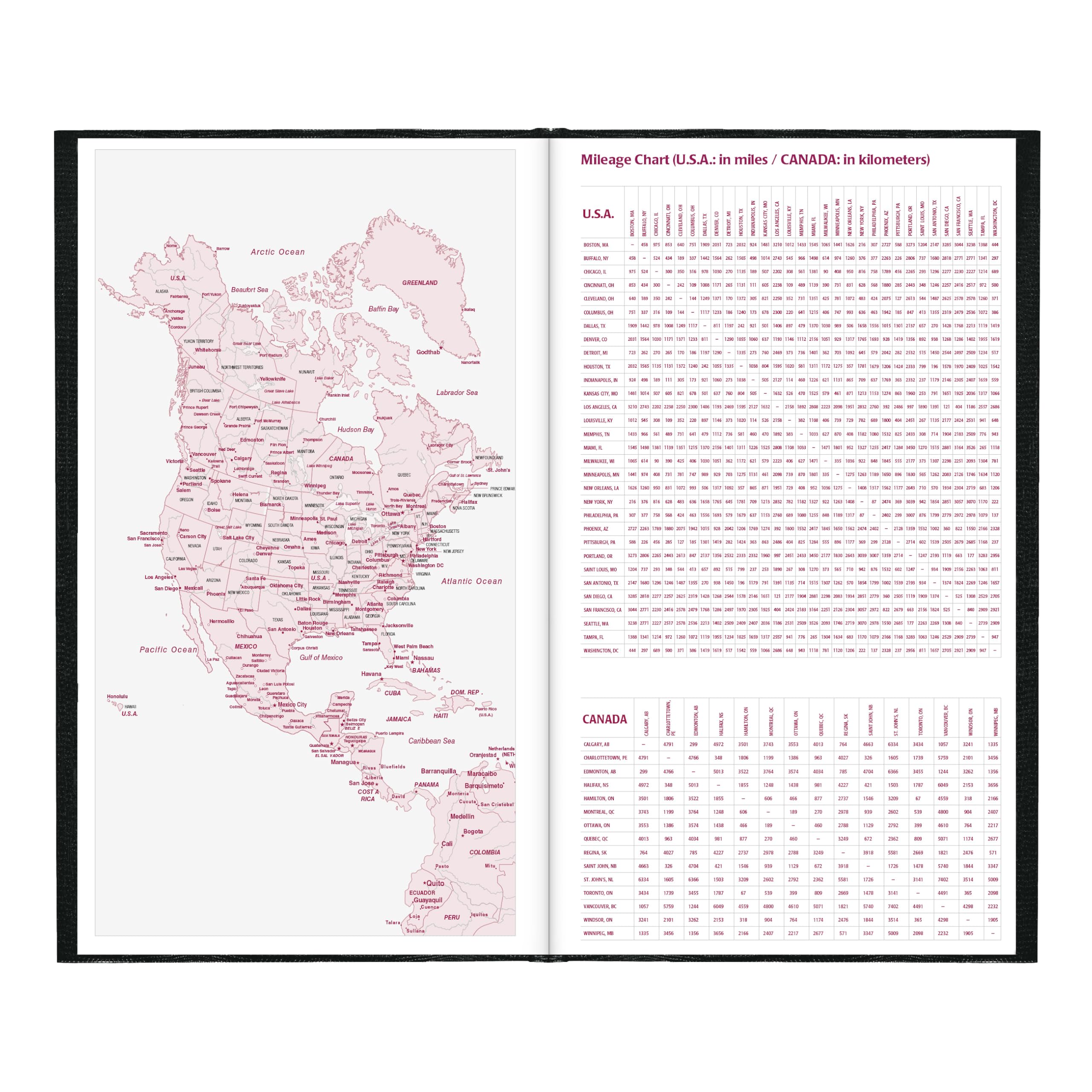 Brownline Agenda giornaliera 2027: tradizionale, senza tempo, nero (C551.BLK-27, C551.RED-27)