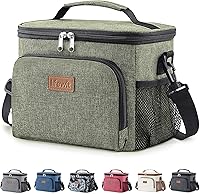 Vista 13 de Lifewit Lonchera reutilizable aislada para hombres, lonchera para mujeres, hielera portátil, congelable, suave, a prueba de fugas, con correa