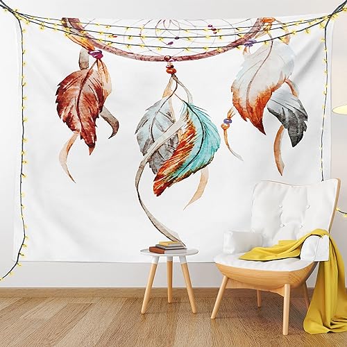 Miniatura 30 de Ambesonne Tapiz de fiesta de los años 70, caja retro en arte pop, música de baile, composición colorida impresa, para colgar en la pared para