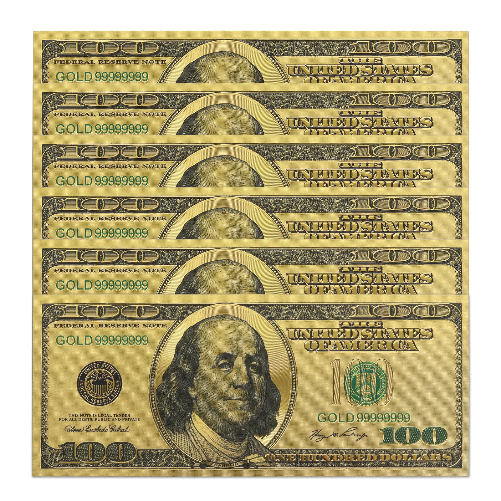 Click to get Gold Dollar Bill  100 Collectible Banknotes for 