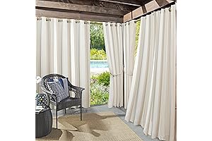 Sun Zero Valencia Outdoor Curtains for Pergolas