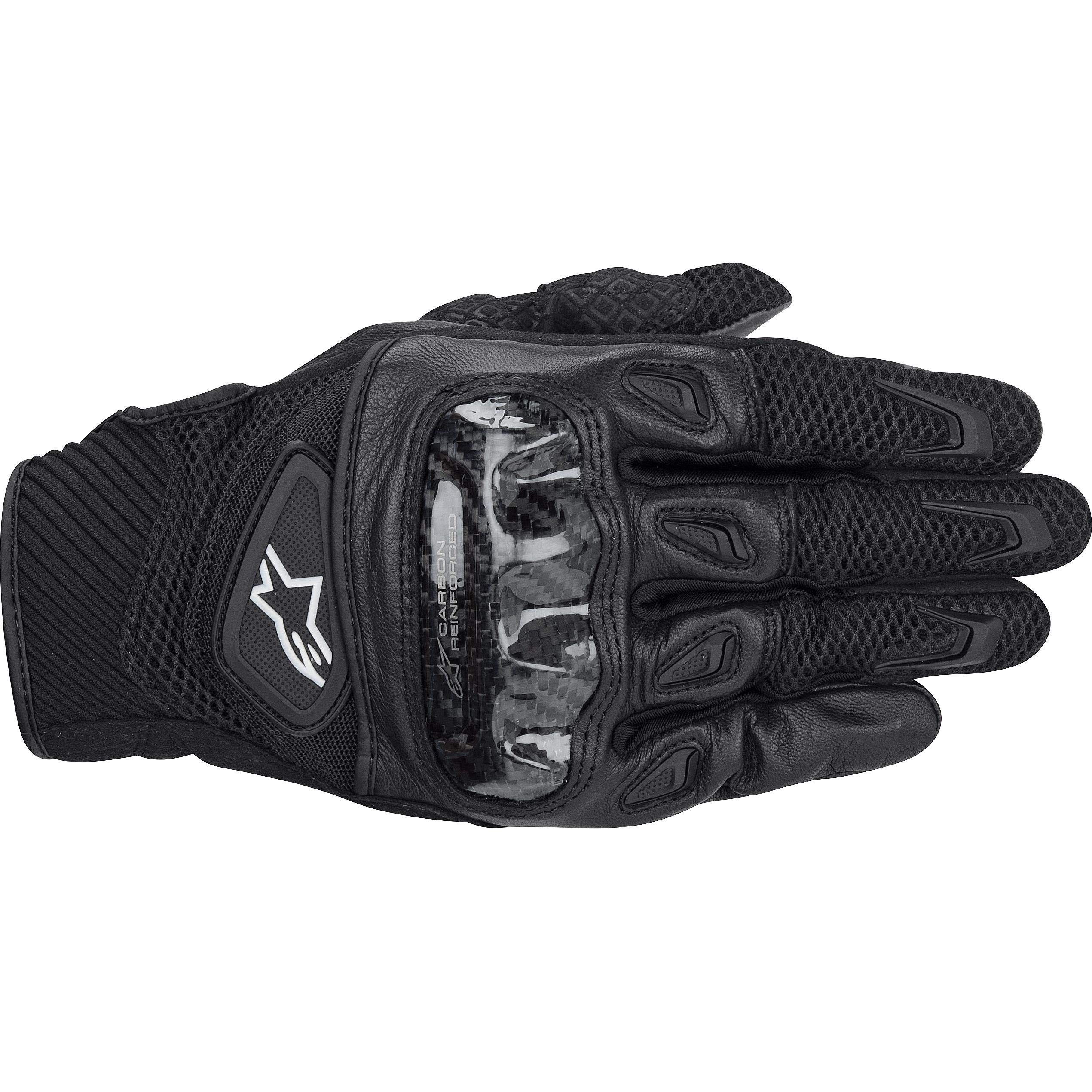 Alpinestars SMX-2 Air Carbon Handschuh – Motorrad – Leder/Textil – Schwarz