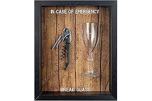 Funny In Case of Emergency Wine Gifts: Laughter-Inducing Wine Accessory for Wine-Loving...