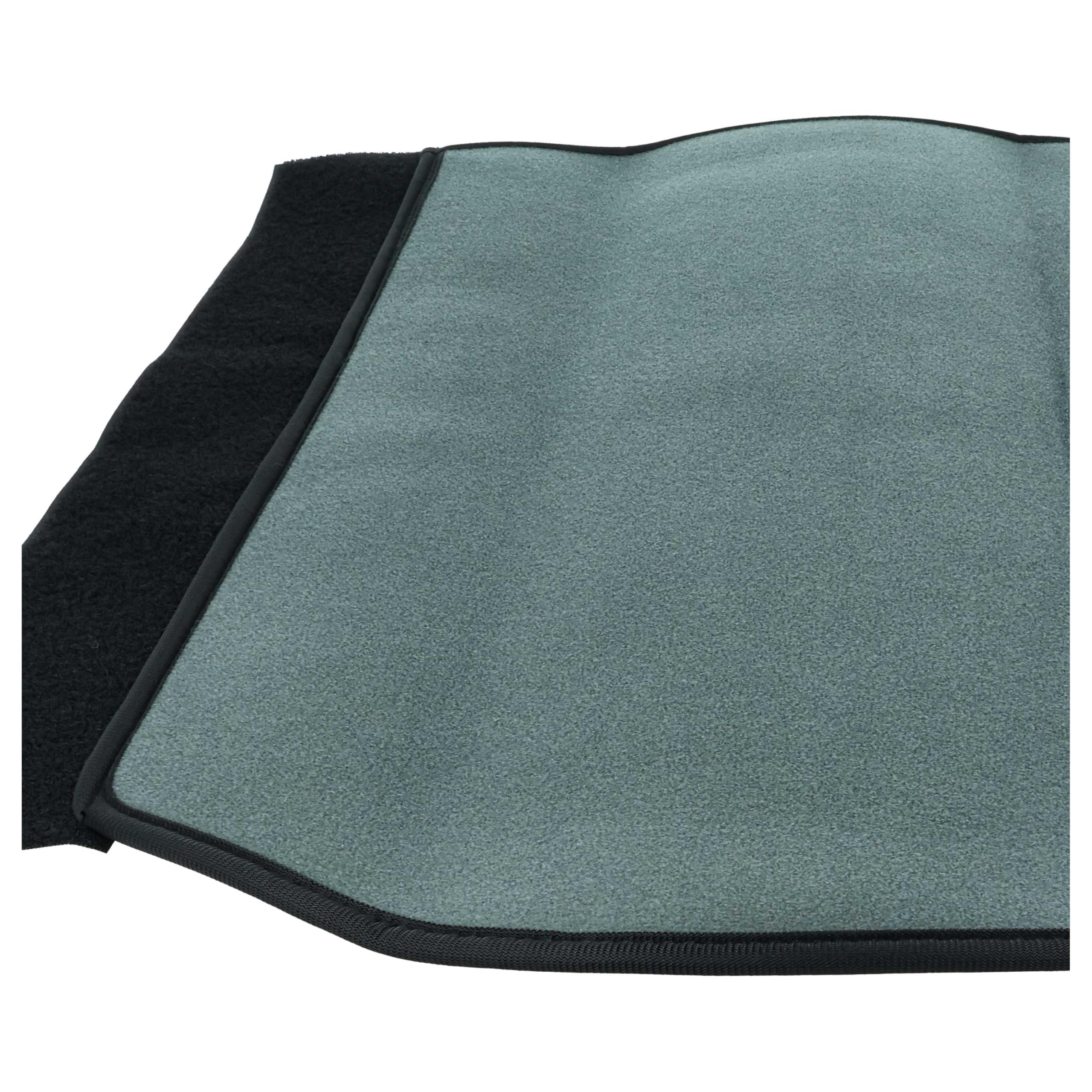 vhbw copertura protettiva universale per per batteria e-bike - per telai da 28 - 42 cm, idrorepellente, neoprene, nero, con chiusura a strappo