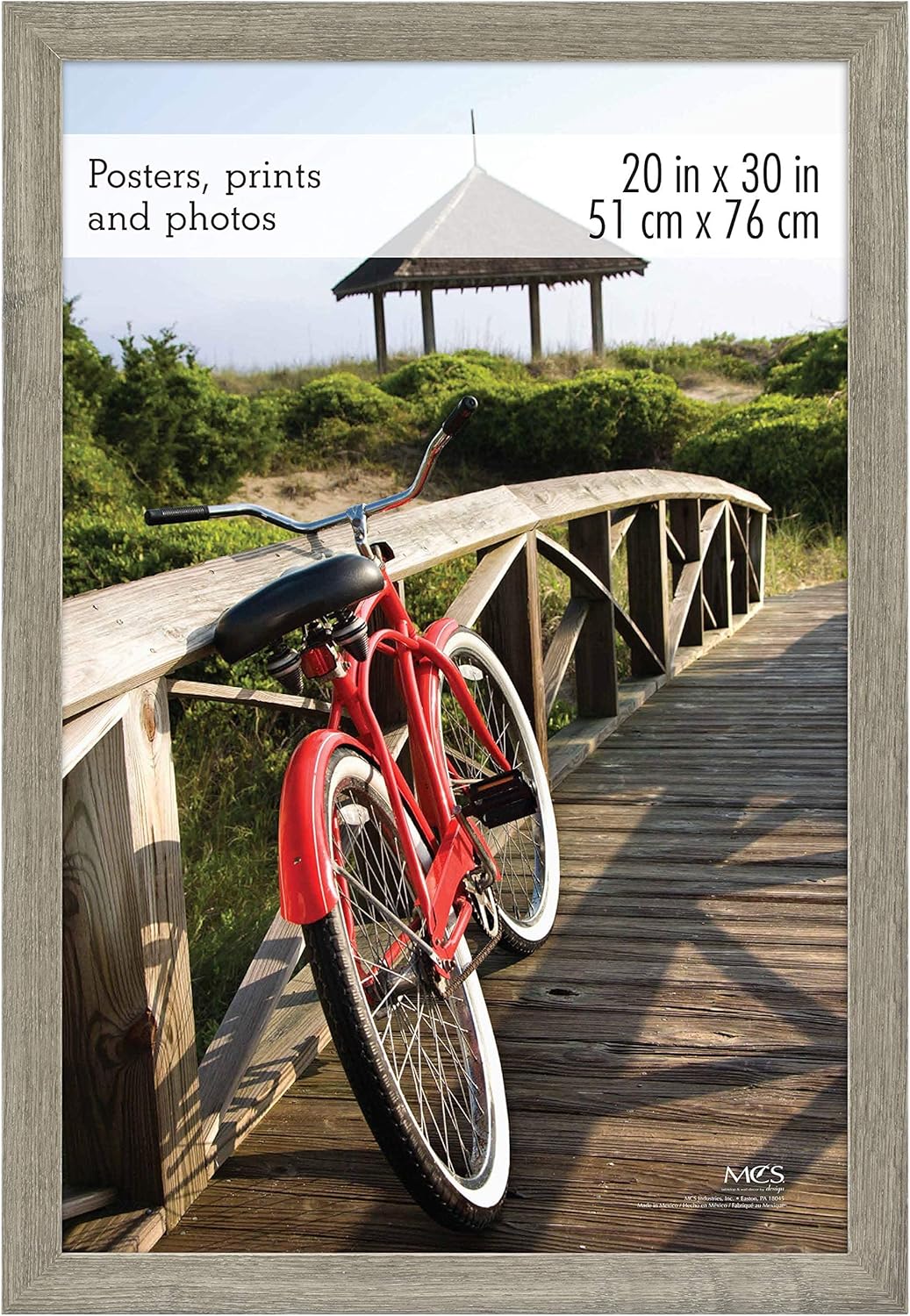 MCS Museum Poster Frame, Barnwood, 20 x 30 in, Single