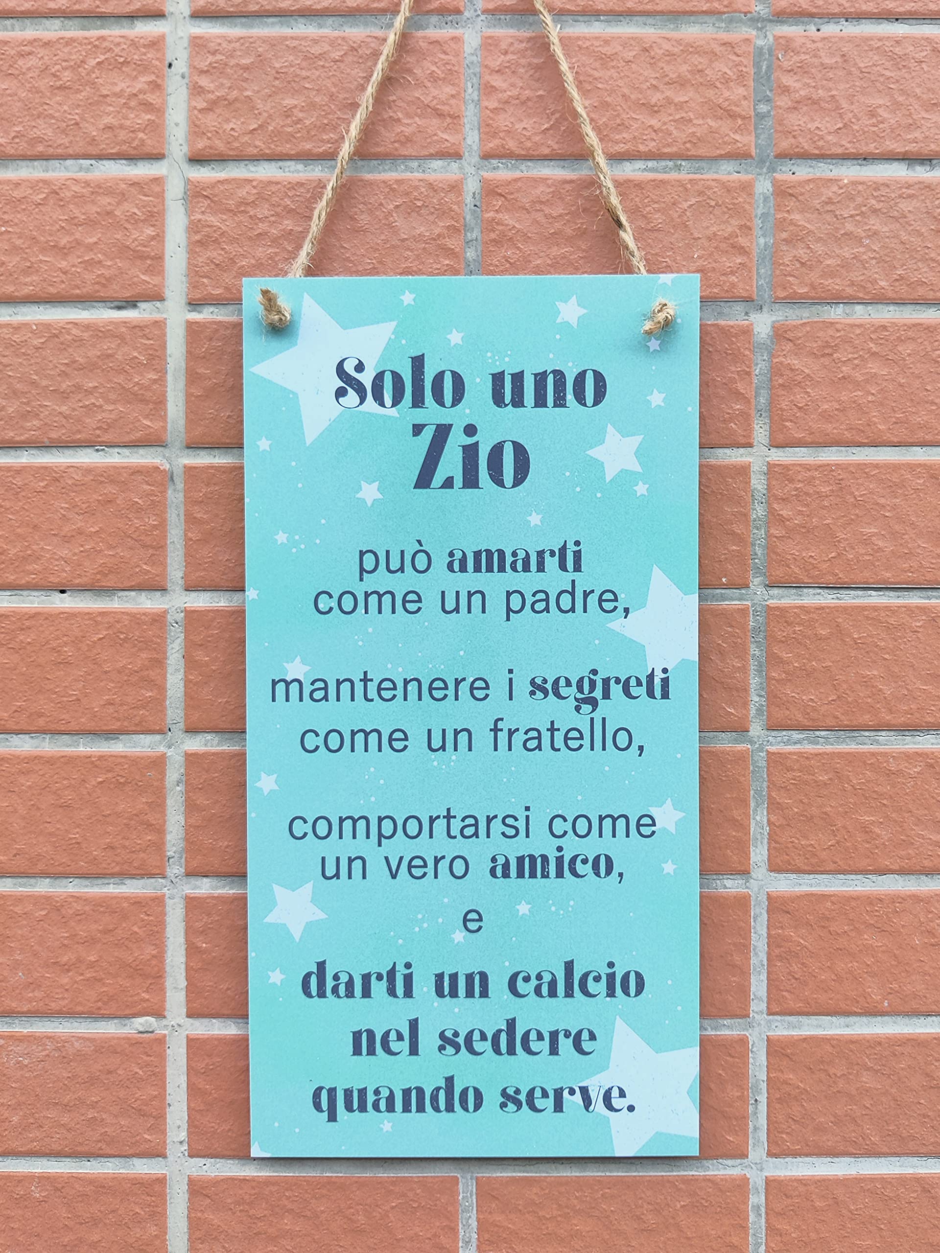 Targa Acrilica Personalizzata Per Zio - Regalo Emozionale Per Papà, Nonno, Compleanni E Pensionamento - Foto 13