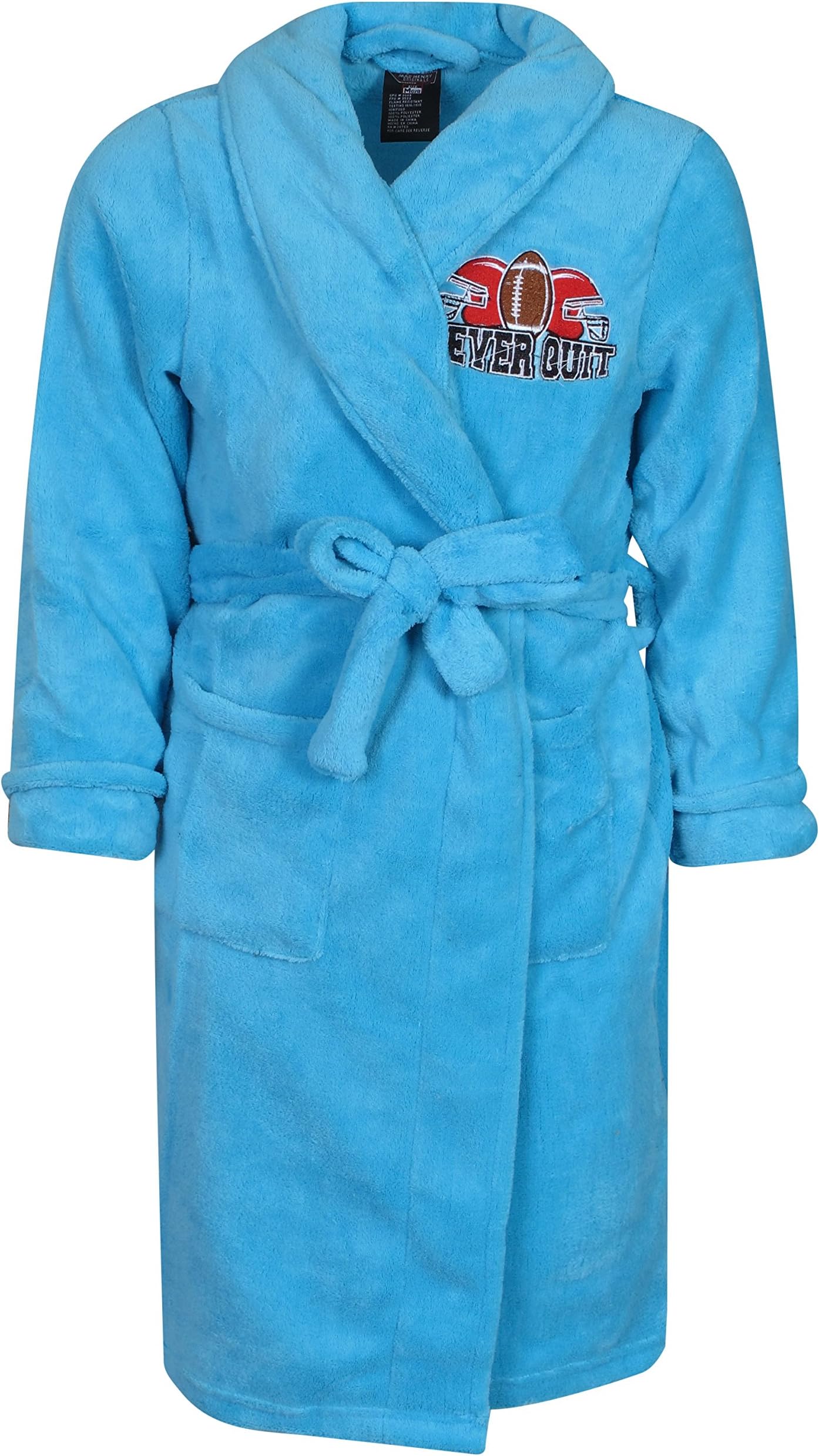 MAC HENRY Boys Coral Fleece Solid Robe