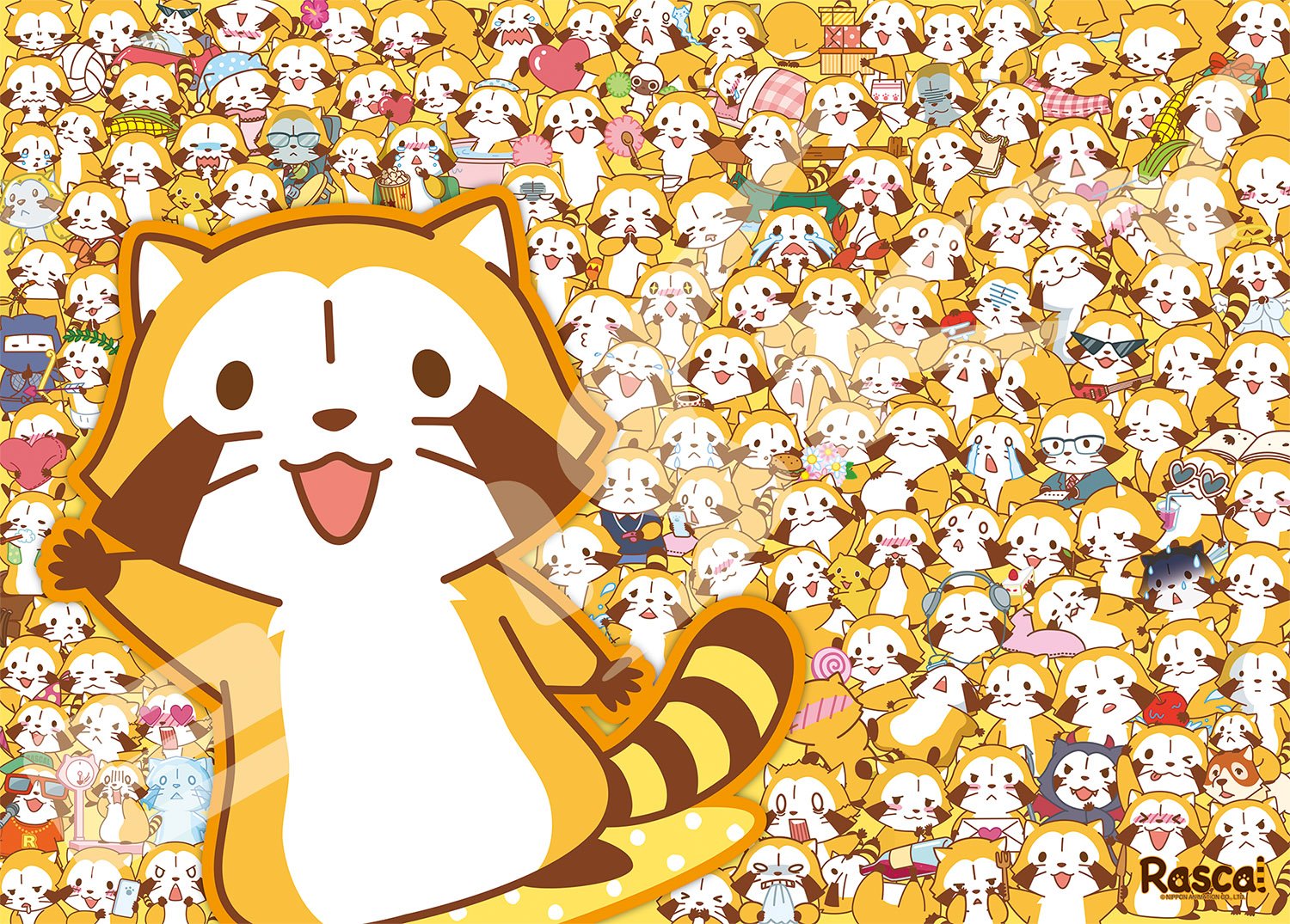 ジグソーパズル　500ピース　アライグマ　ラスカル Amazon.co.jp: エンスカイ(ENSKY) 500ピース ジグソーパズル Rascal