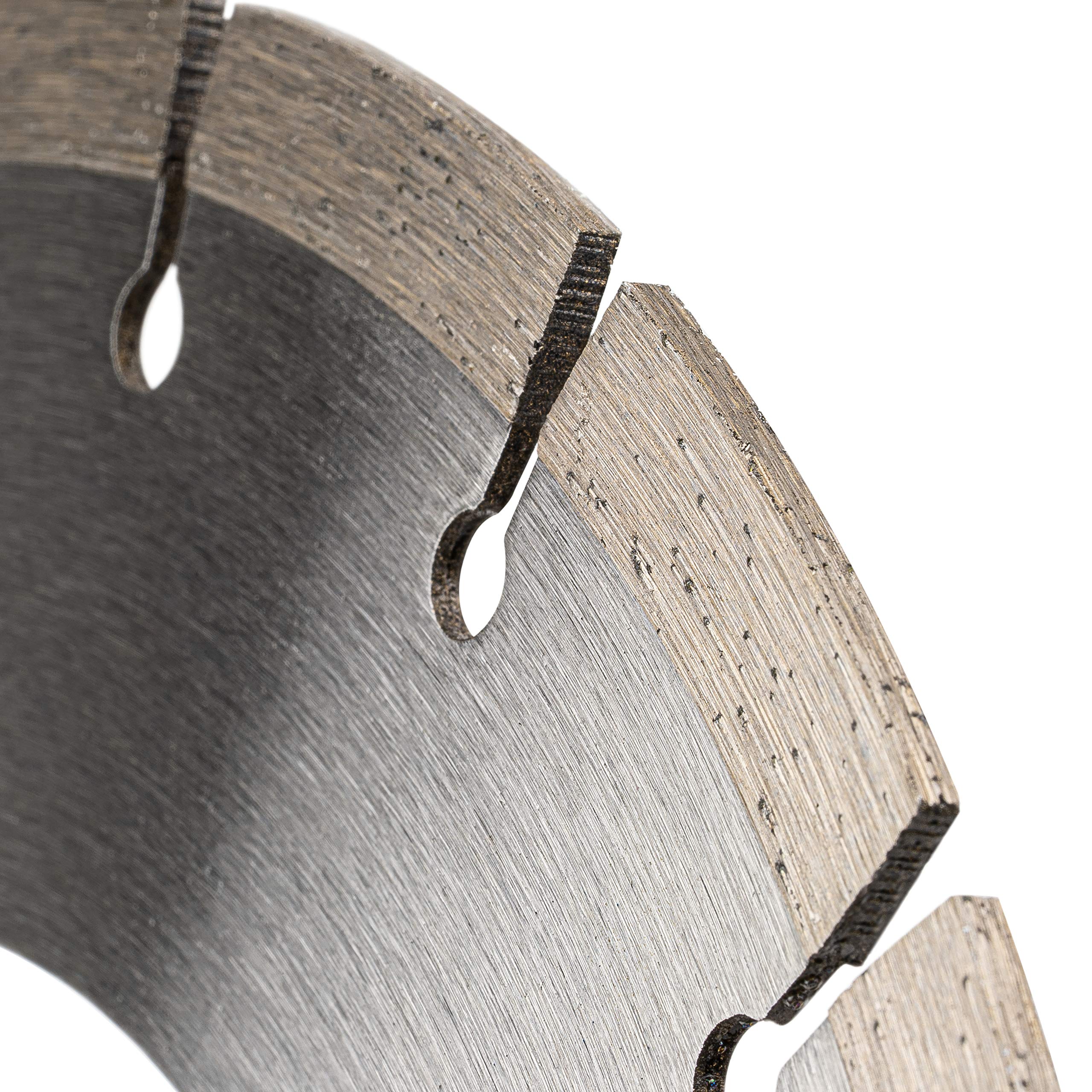 Rendech - Disco de corte de diamante profesional de 230 mm con 10 mm de altura de segmento, para corte de hormigón, granito, mármol, piedra