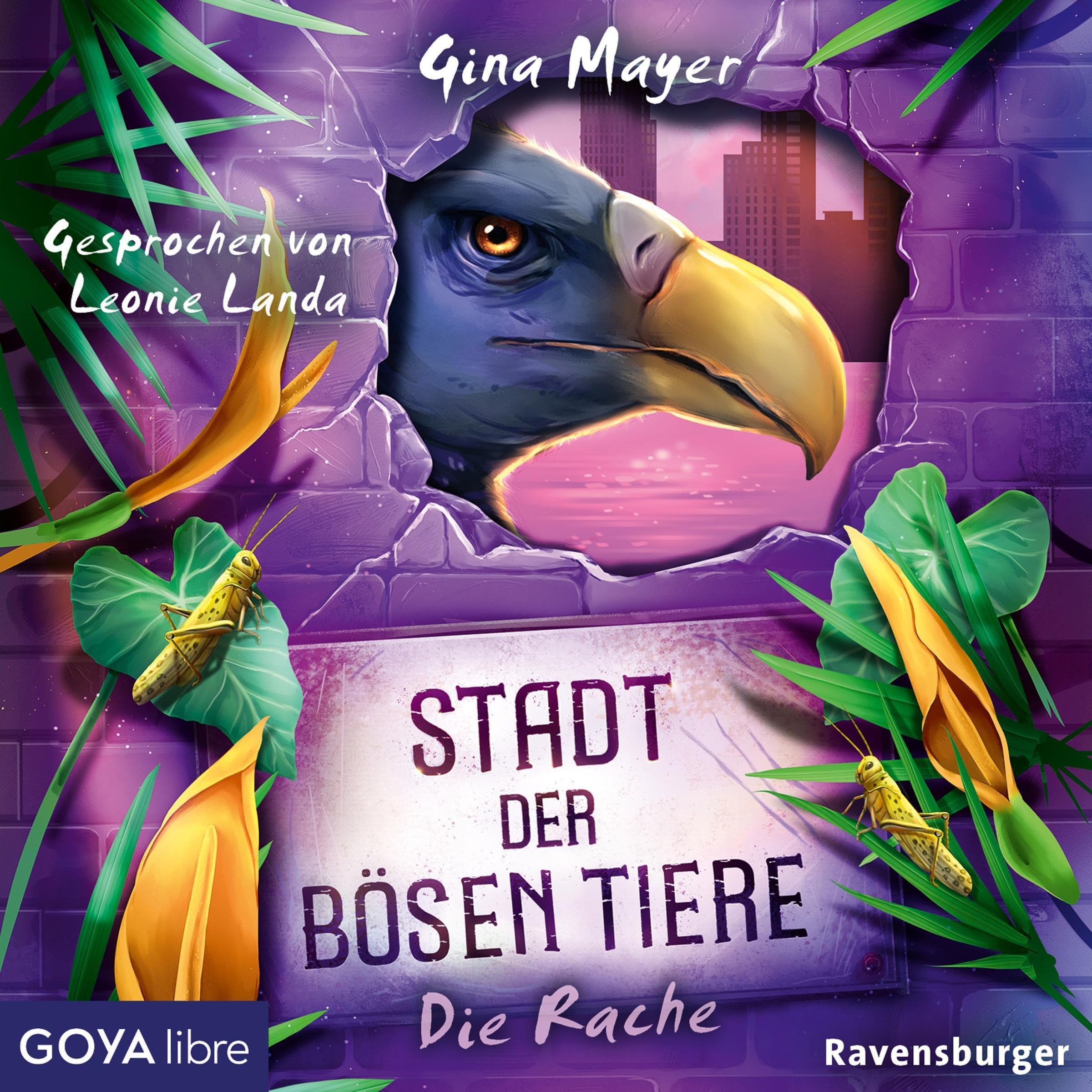 Cover art for Die Rache: Stadt der bösen Tiere, Band 4