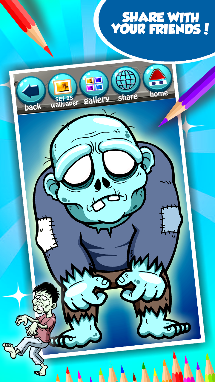 Horror Coloring Book App on Amazon Appstore