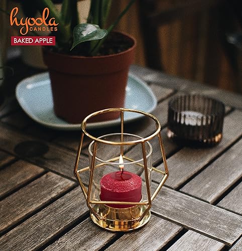 Miniatura 64 de HYOOLA Scented Votive Candles - Vanilla Votive Candles -12 Hour Burn Time - 9 Pack - European Made